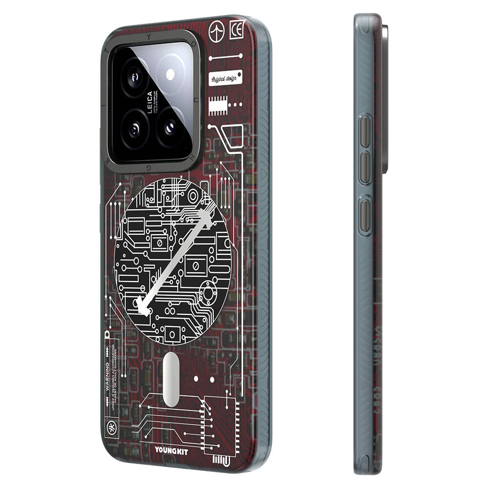 YoungKit Xiaomi Mi 14 Kılıf Magsafe Şarj Özellikli Telefon Kılıfı - 1 YoungKit Xiaomi Mi 14 Kılıf Magsafe Şarj Özellikli Telefon Kılıfı - 1